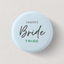 Recherche de bachelorette ronds badges Équipe de mariée