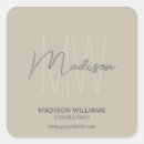 Recherche de logo monogramme autocollants Entreprise