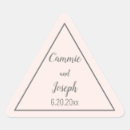 Recherche de monogrammes triangle autocollants Pour eux