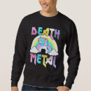 Recherche de rock pulls capuche Mort