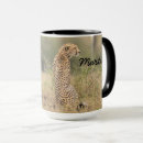 Recherche de guépard tasses Nom