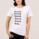 Recherche de perso tshirts Chemise avec nom