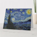 Recherche de ciel nocturne vœux cartes Vincent van gogh