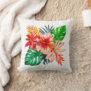 Recherche de feuille de monstera coussins Toute personne
