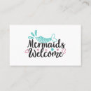 Recherche de la petite sirène cartes visite Sirènes