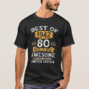Recherche de 1942 tshirts Anniversaire