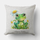Recherche de grenouilles mignonnes coussins Floral