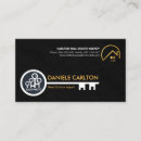 Recherche de réalité cartes visite Agent immobilier