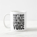 Recherche de dépanneuse tasses Conducteur de dépanneuse