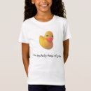 Recherche de le caoutchouc mignon tshirts Jaune