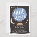 Recherche de globe invitations Bleu
