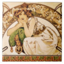 Recherche de mucha carreaux Fleurs