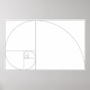Recherche de spirale fibonacci posters Geek