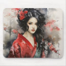 Recherche de geisha tapis souris Kimono