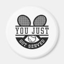 Recherche de raquette de tennis magnets Drôle