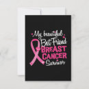 Recherche de survivant vœux cartes Sensibilisation au cancer