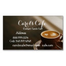 Recherche de rôti cartes visite Caféine