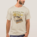Recherche de machine écrire tshirts Écriture