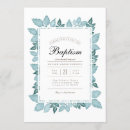 Recherche de de bleu de bébé baptême invitations Aquarelle