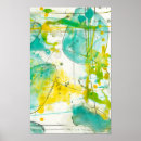 Recherche de aquarelle turquoise posters Abstrait