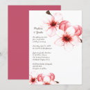 Recherche de japonais mariage invitations Fleurs de sakura