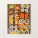 Recherche de sushi puzzles Saumon