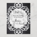 Recherche de cadre de tableau invitations Élégant