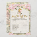 Recherche de jeux de baby shower fille invitations Bientôt maman