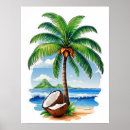Recherche de cocotier posters Île