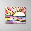 Recherche de peinture plage coucher soleil art Mer