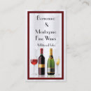 Recherche de vin français cartes visite Toute personne