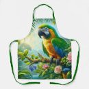Recherche de perroquet vert tabliers Macaw
