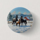 Recherche de cheval noir badges Neige