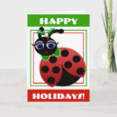 Recherche de kawaii noël cartes Coccinelle