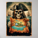 Recherche de carte de pirate posters Chasse au trésor