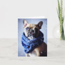 Recherche de french bulldog christmas vœux cartes Chiot