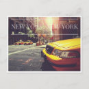 Recherche de taxi jaune cartes postales Usa