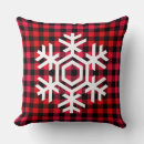 Recherche de flocons de neige coussins Motif