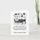 Recherche de de collègue anniversaire cartes Collaborateur