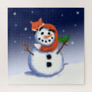 Recherche de renard blanc puzzles Noël