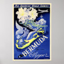 Recherche de vintage bermuda posters Île