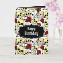 Recherche de goth anniversaire cartes Rose