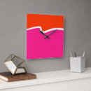 Recherche de bloc de couleur horloges Rose