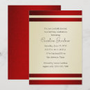 Recherche de rouge ivoire invitations Élégant