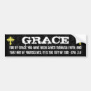 Recherche de grâce voiture autocollants Croix