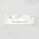 Recherche de jardinier paysagiste cartes visite Moderne