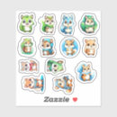 Recherche de écureuil heureux autocollants Dessin