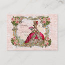 Recherche de marie antoinette cartes visite Rose