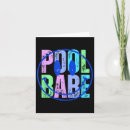 Recherche de piscine vœux cartes Vintage