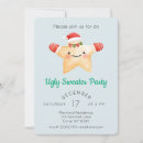 Recherche de ugly sweater noël invitations Mignon